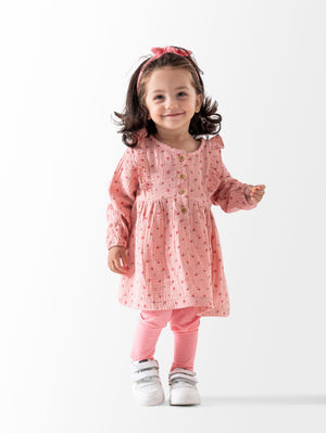 Ninos Kids storeFloral 3PCS Dressطقم خروجGeneric