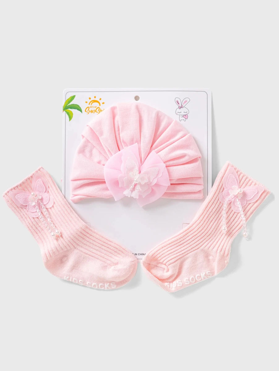 Ninos Kids storeFlower Headband & Baby Socks SetHair AccessoriesNINOS