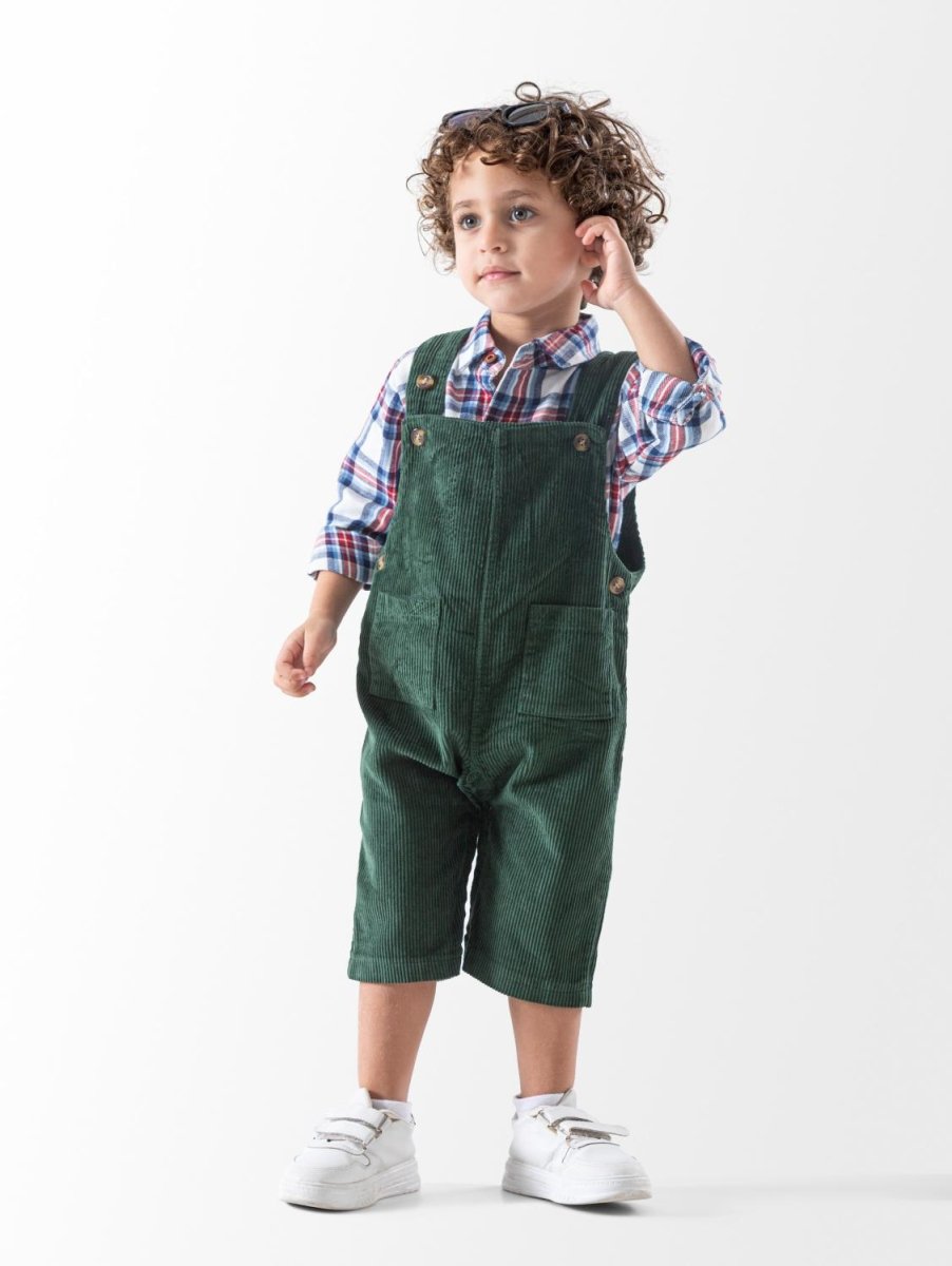 Ninos Kids storeBaby Boys' Olive Checks 3-Piece Occasion SetGoing-Out SetsGeneric