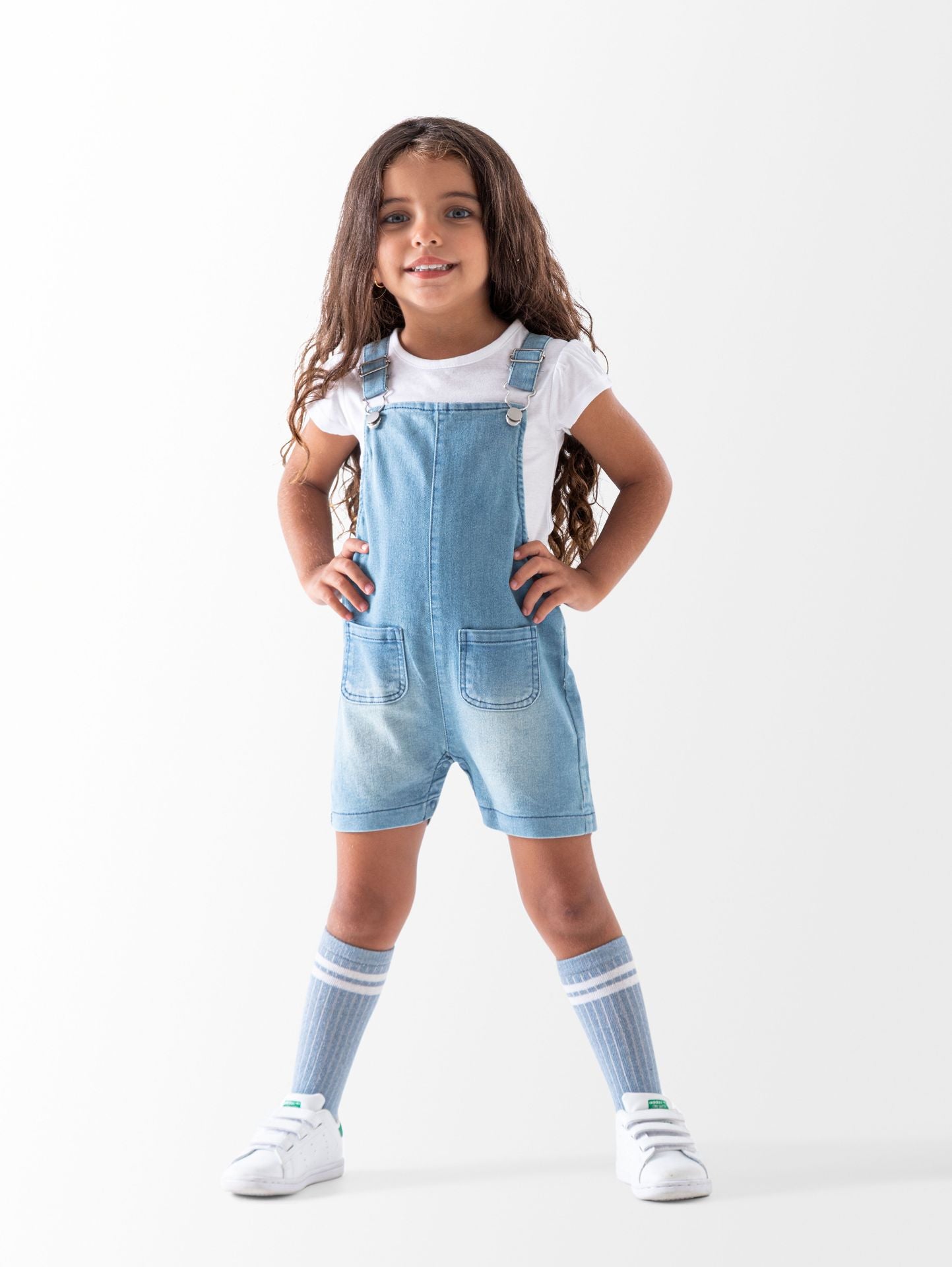 Ninos Kids storePlain 2PCS Shortallطقم خروجGeneric