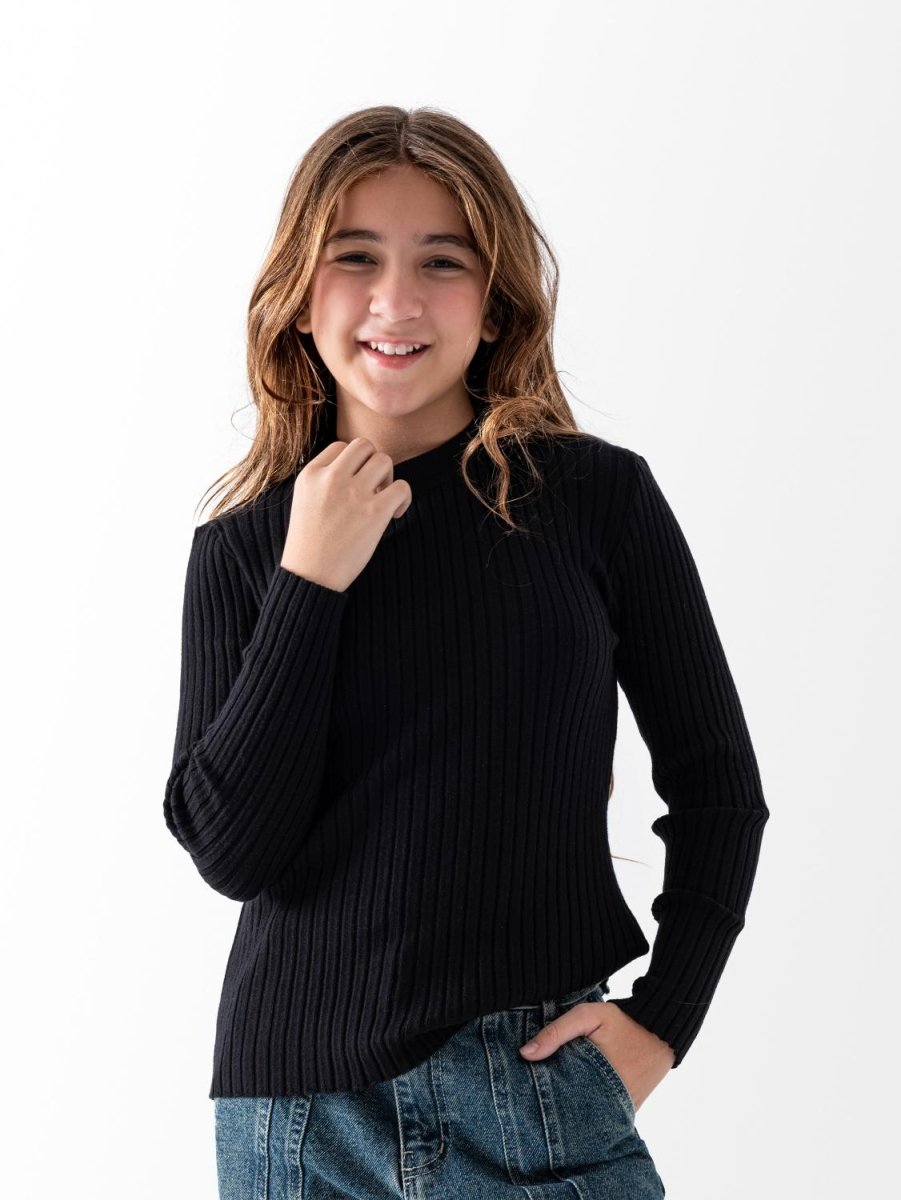 Ninos Kids storeHalf Collar Knit TopPulloversNINOS