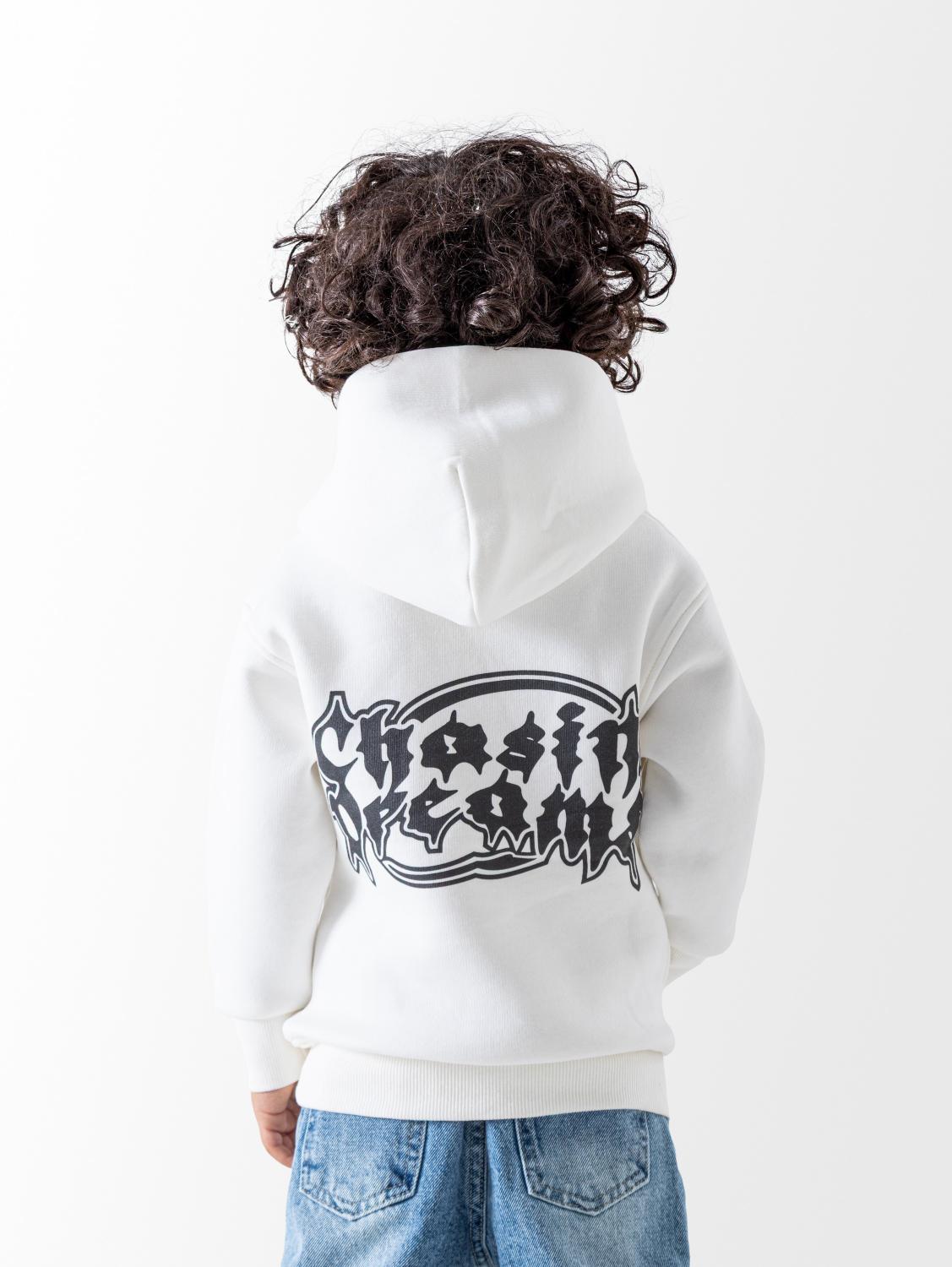 Ninos Kids storeBoys' White Yeah HoodieHoodiesNINOS