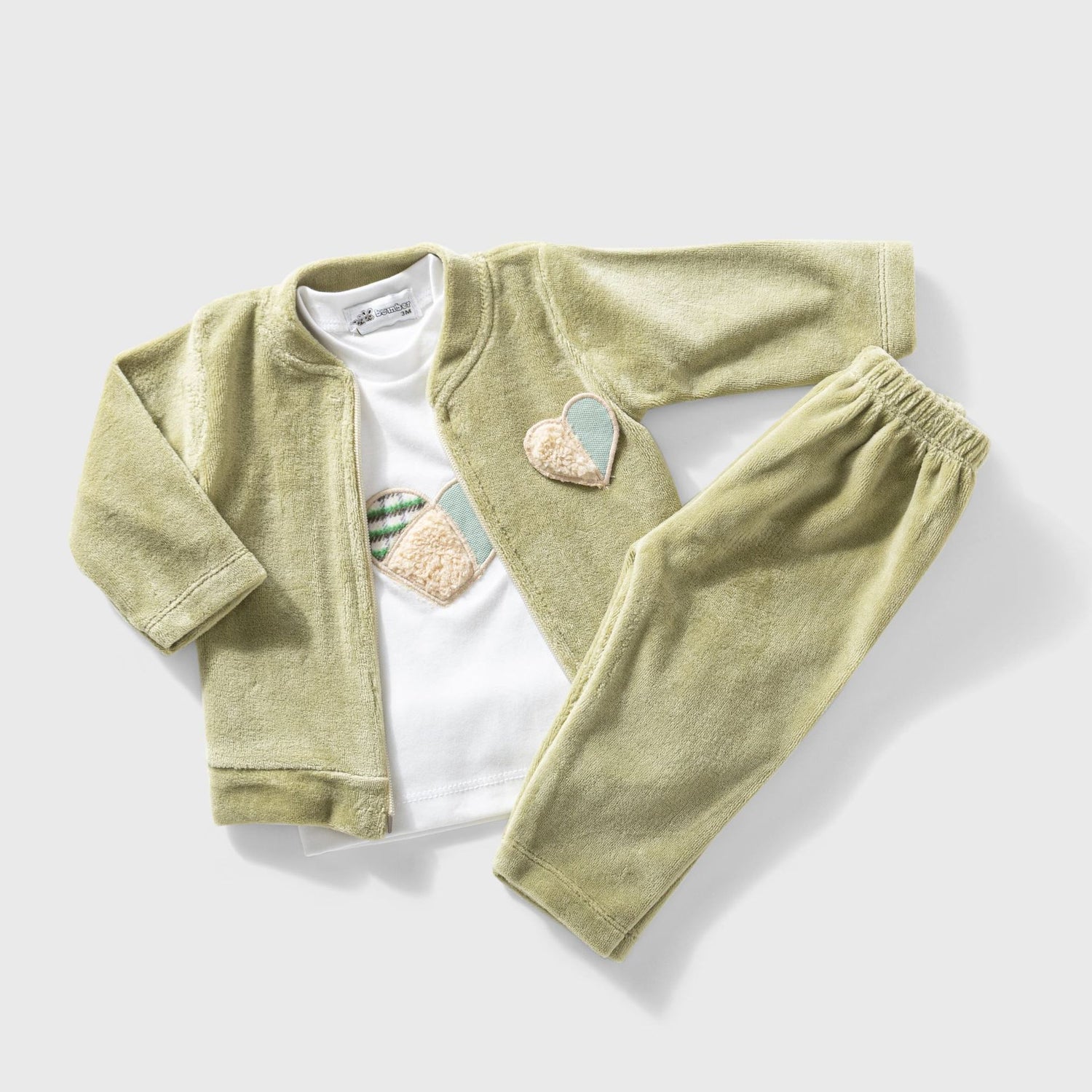 Ninos Kids storeHearts 3PCS Setطقم 3 قطعBumber