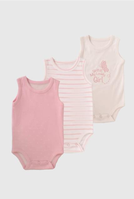 Ninos Kids storeShine 3PCS Cut Body SuitBodysuitsJUNIOR