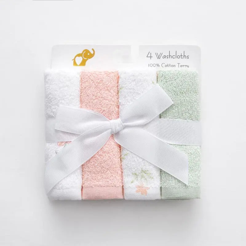Flower WashCloths 4PCS