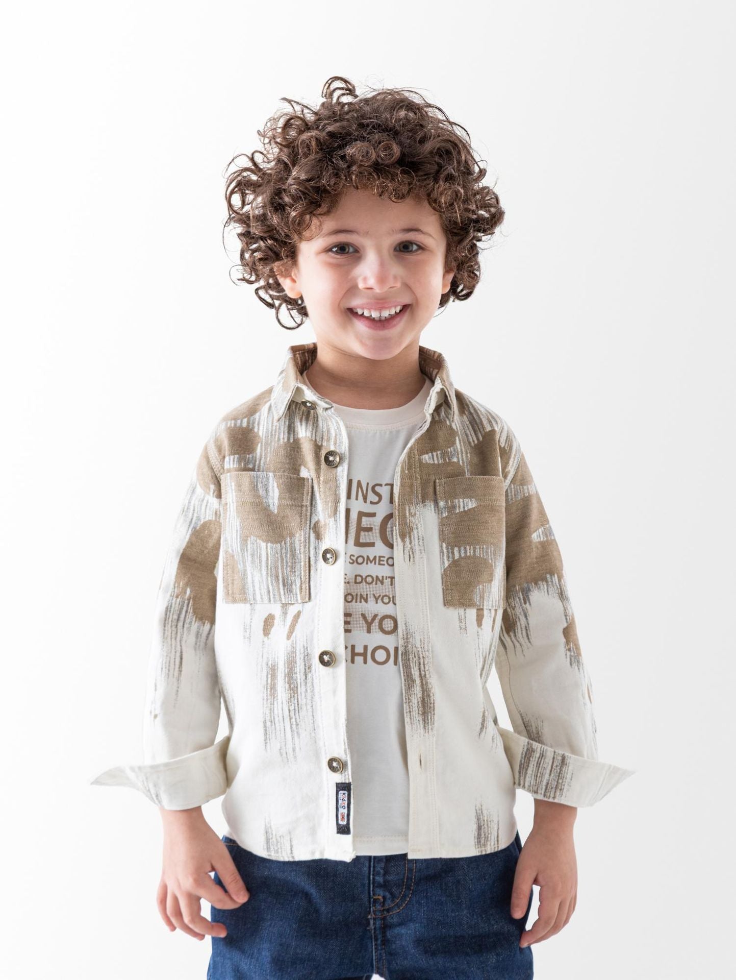 Ninos Kids storeWords 2PCS ShirtBoy ShirtsKIDZO