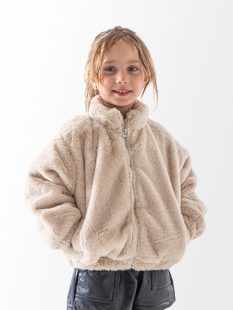 Ninos Kids storeFur JacketJacketsSplendor