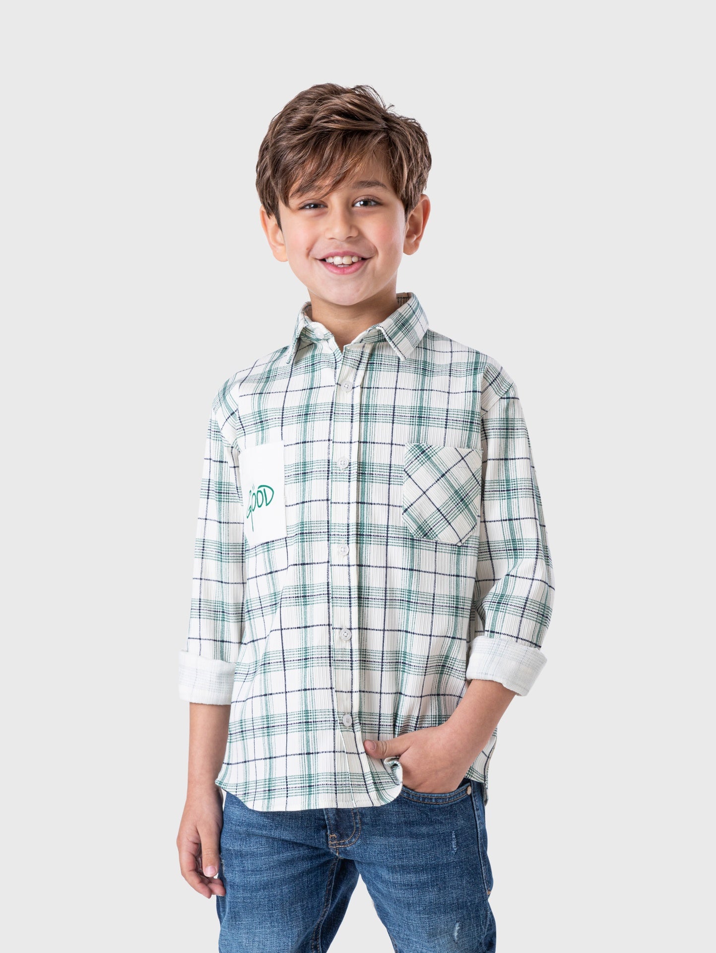 Ninos Kids storeChecks ShirtBoy ShirtsNINOS