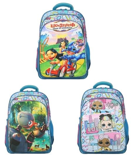 Ninos Kids storeLOL 3PCS BackpackBag set طقم شنط مدرسة3M