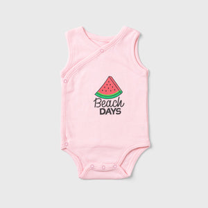 Beach Days Wrapover Bodysuit