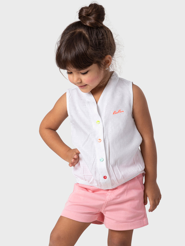 Dotted Plain Cut Blouse