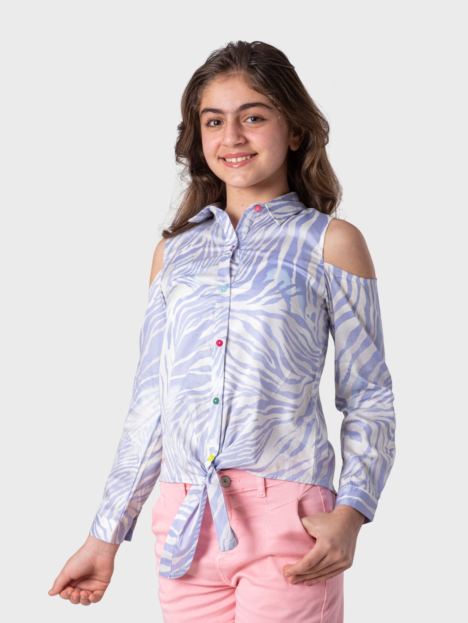 Ninos Kids storeShapes Off Shoulder BlouseGirl blouseBee Born