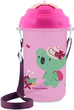 Ninos Kids storeزمزميه كانبول بالشاليموه 400 مليFlasks زجاجة مياهستيب وان