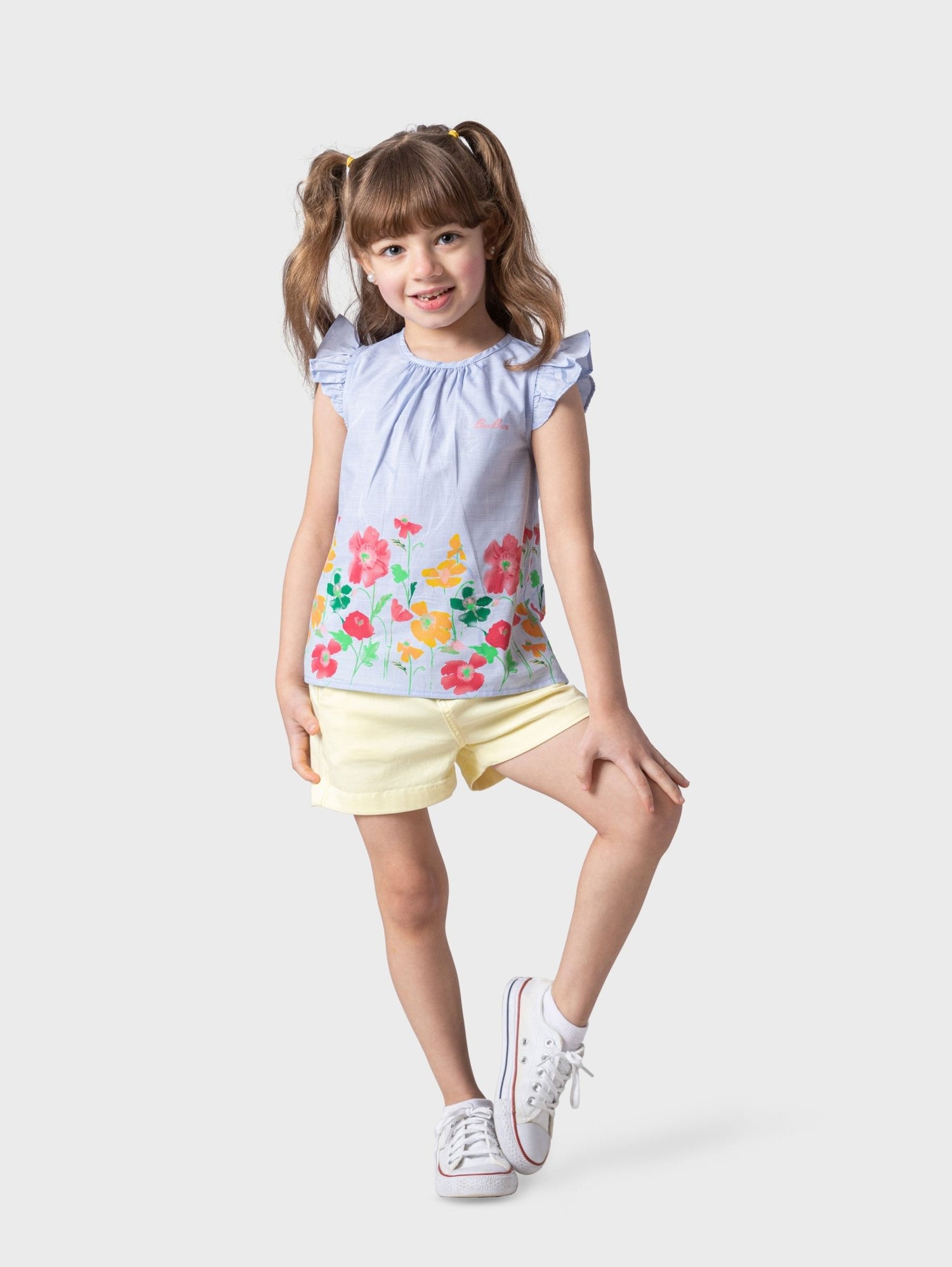 Ninos Kids storeFloral Cut BlouseGirl blouseBee Born
