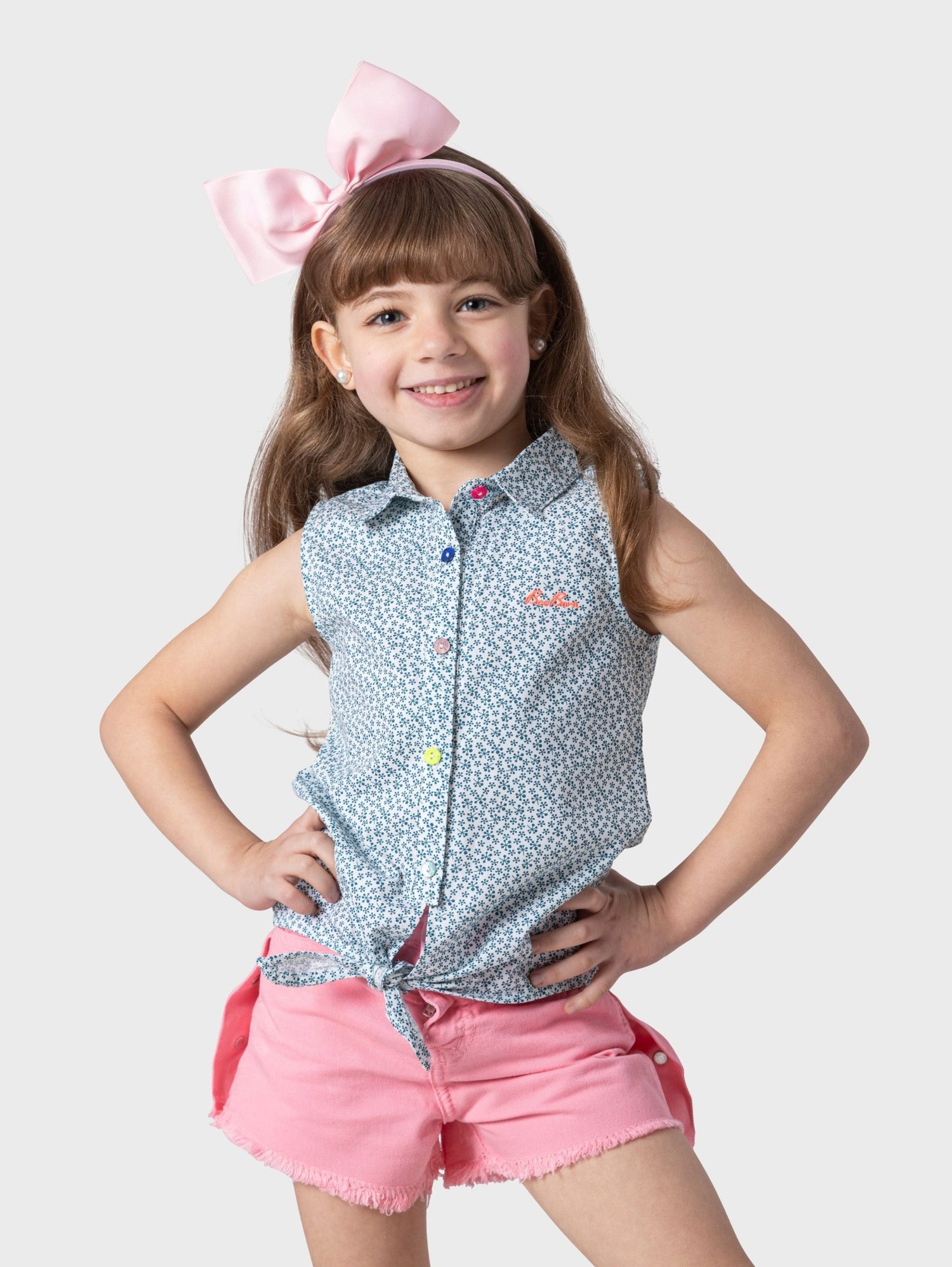 Ninos Kids storeFloral Cut BlouseGirl blouseBee Born