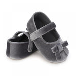 Ninos Kids storeSoft Plain Velvet BallerinaSoftshoes (Early Walkers)Generic