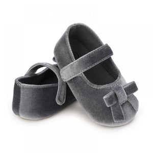 Soft Plain Velvet Ballerina