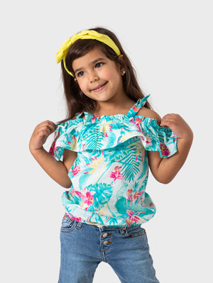 Floral Off Shoulder Blouse