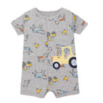 Ninos Kids storeTruck Snap Up RomperRompers & SleepsuitsGeneric