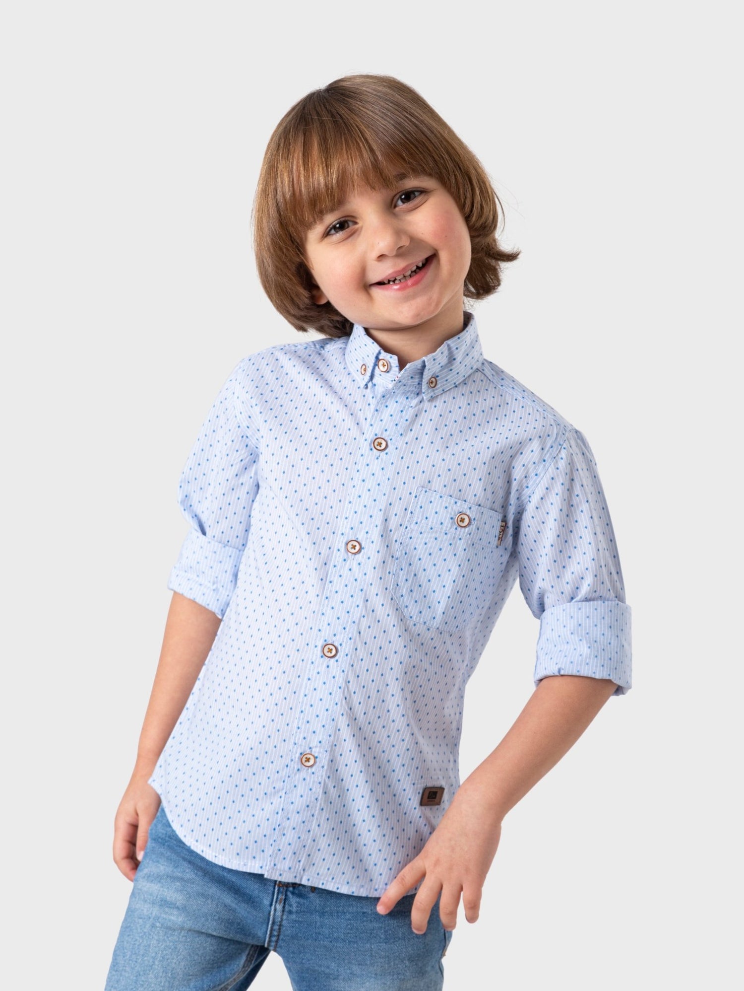 Ninos Kids storeDotted ShirtBoy ShirtsDIDUTTI