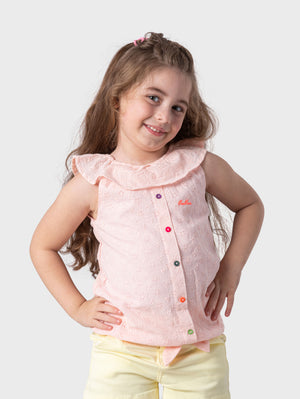 Embroidery Cut Blouse