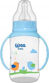 Ninos Kids storeببرونه بيد 150 ملي حلمه سليكون مقاس 2Bottles زجاجات الرضاعةWee