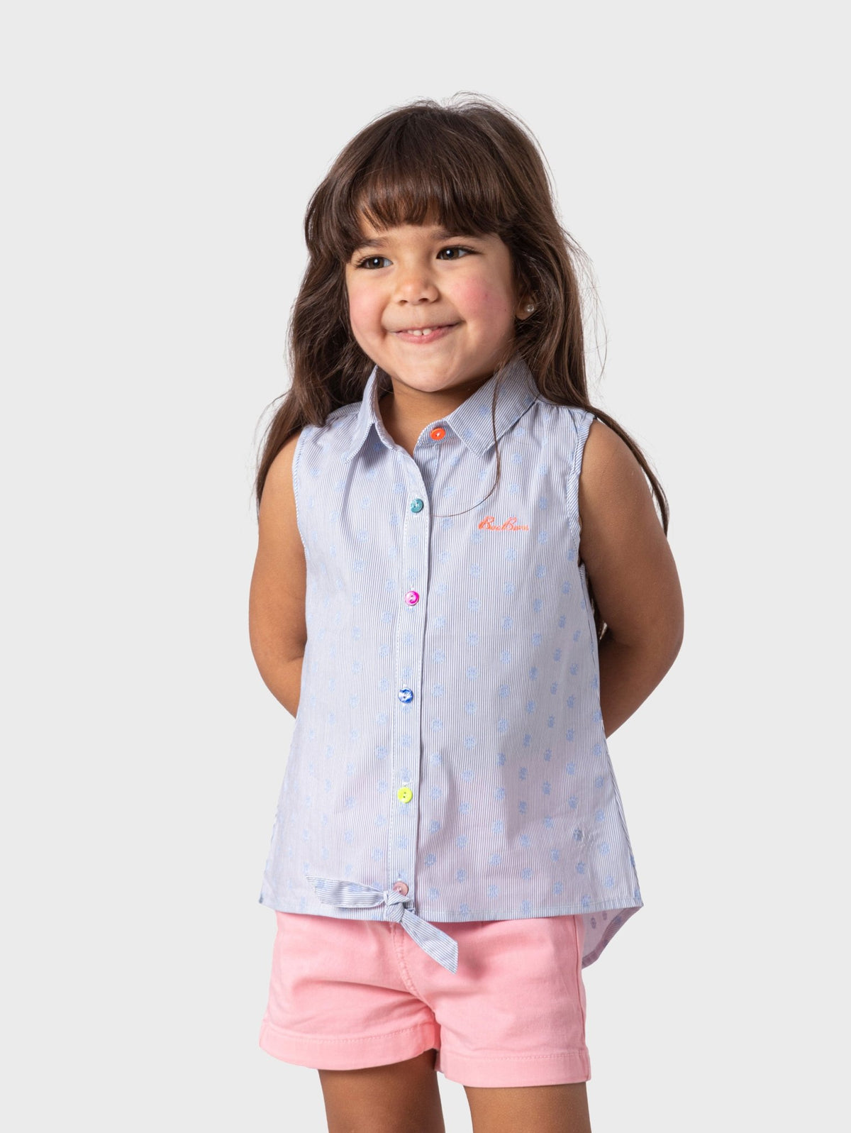 Ninos Kids storeStripped Blouse With TieGirl blouseBee Born