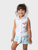 Ninos Kids storeButterfly Blouse With TieGirl blouseBee Born