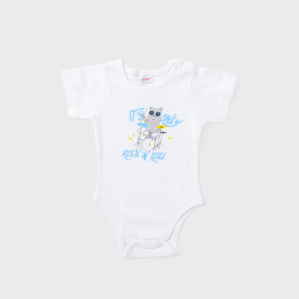 Rock N Roll Half Sleev Bodysuit