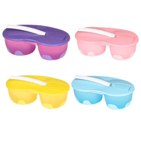 Ninos Kids storeطبق 2بوله + ملعقةBowls, Plates & SetsWee