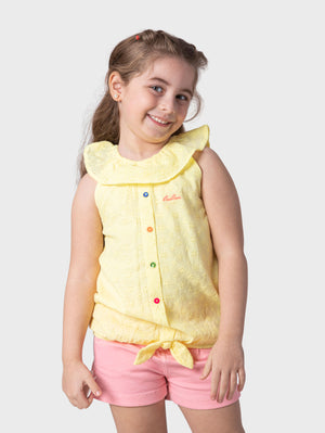 Embroidery Cut Blouse